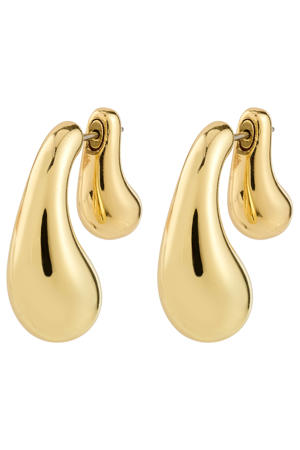gold plated oorbellen Jennings