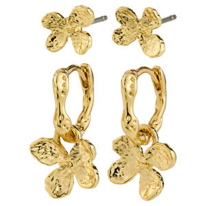 gold plated oorbellen Ajani (set van 2)