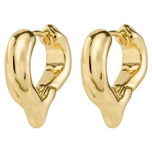 gold plated oorbellen Iris