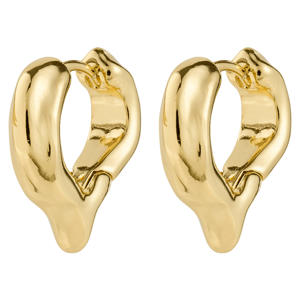 gold plated oorbellen Iris