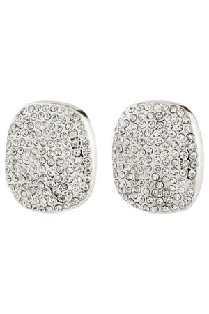 silver plated oorbellen Ember