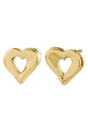 gold plated oorbellen Iris