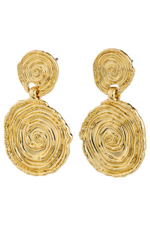 gold plated oorbellen Air