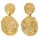 PILGRIM gold plated oorbellen Air
