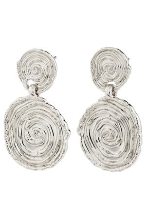 silver plated oorbellen Air