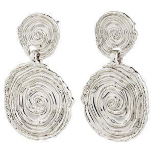 silver plated oorbellen Air