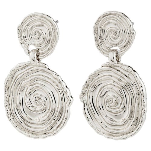 PILGRIM silver plated oorbellen Air afbeelding