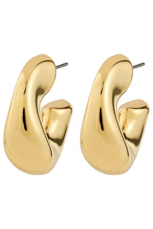 gold plated oorbellen Jennings