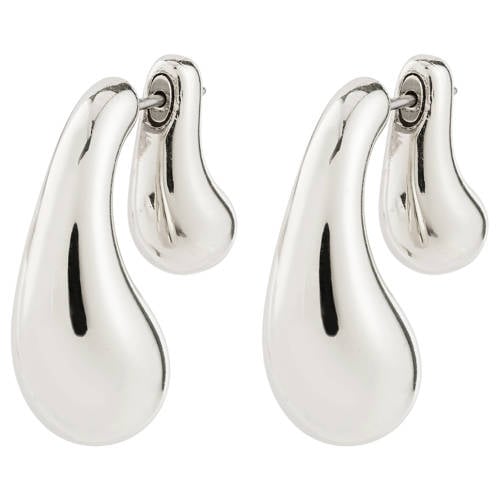 PILGRIM silver plated oorbellen Jennings afbeelding