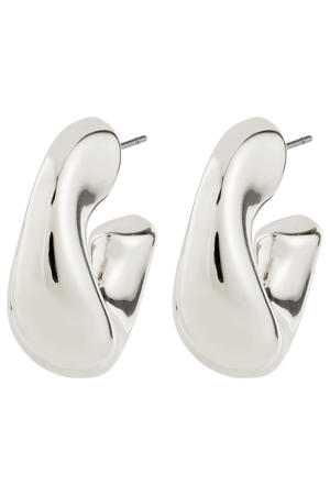 silver plated oorbellen Jennings