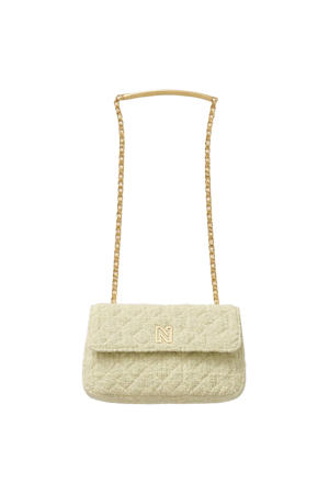crossbody tas Ann Tweed lichtgeel