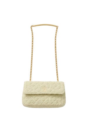 crossbody tas Ann Tweed lichtgeel