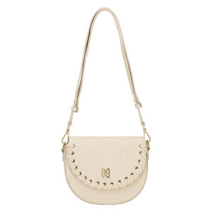 crossbody tas Pelano Lace-up ecru