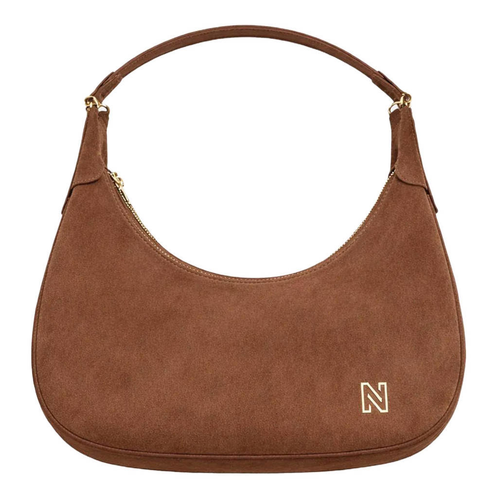 NIKKIE schoudertas Patra bruin