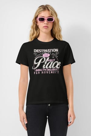 T-shirt zwart