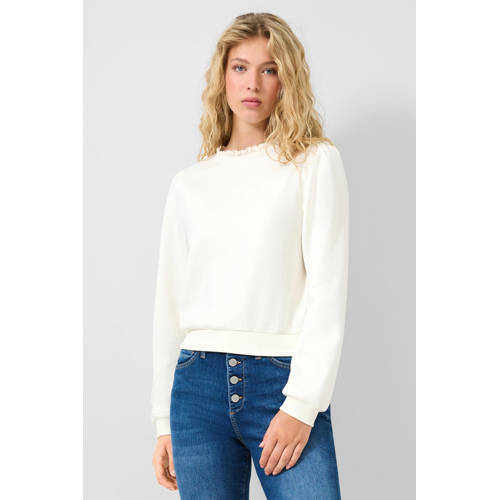 QS sweater ecru afbeelding