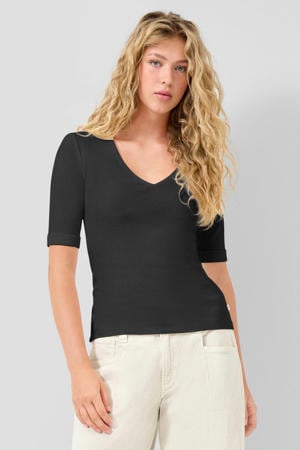 T-shirt zwart
