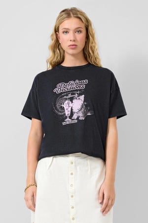 T-shirt zwart