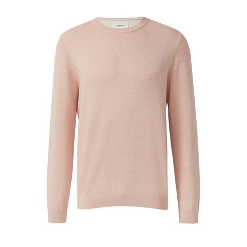 s.Oliver pullover fijn gebreid oudroze afbeelding