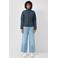 QS licht gewatteerde jas donkerblauw