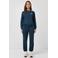 QS regular waist casual broek donkerblauw