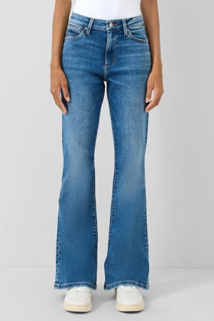 flared jeans light blue denim