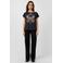 QS T-shirt zwart