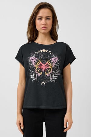 T-shirt zwart