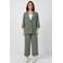 QS regular blazer donkergroen