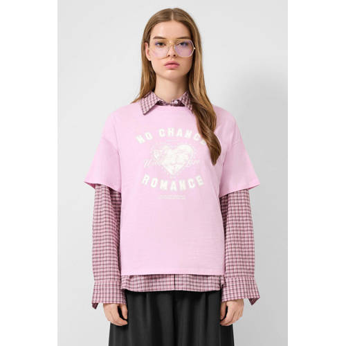 QS T-shirt lichtroze afbeelding