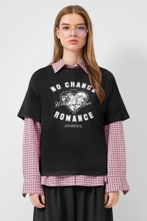 T-shirt zwart
