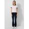 QS T-shirt ecru