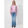 QS flared jeans medium blue denim