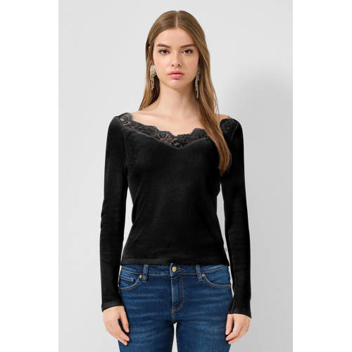 QS top zwart afbeelding