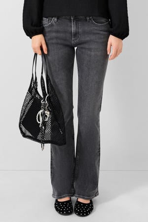 flared jeans grey denim
