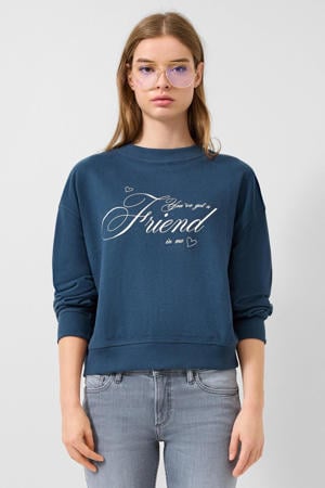 sweater donkerblauw