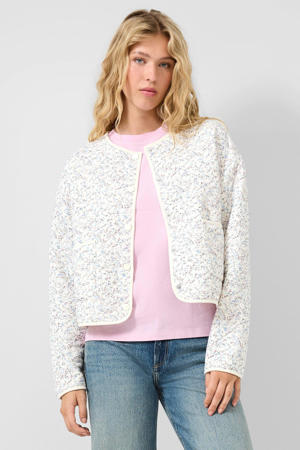 jack quilted ecru