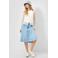 QS spijkerrok light blue denim