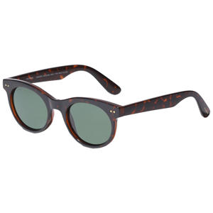 zonnebril Jelena met tortoise print donkerbruin