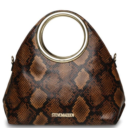 Steve Madden handtas Bfiora-E met slangenprint bruin afbeelding