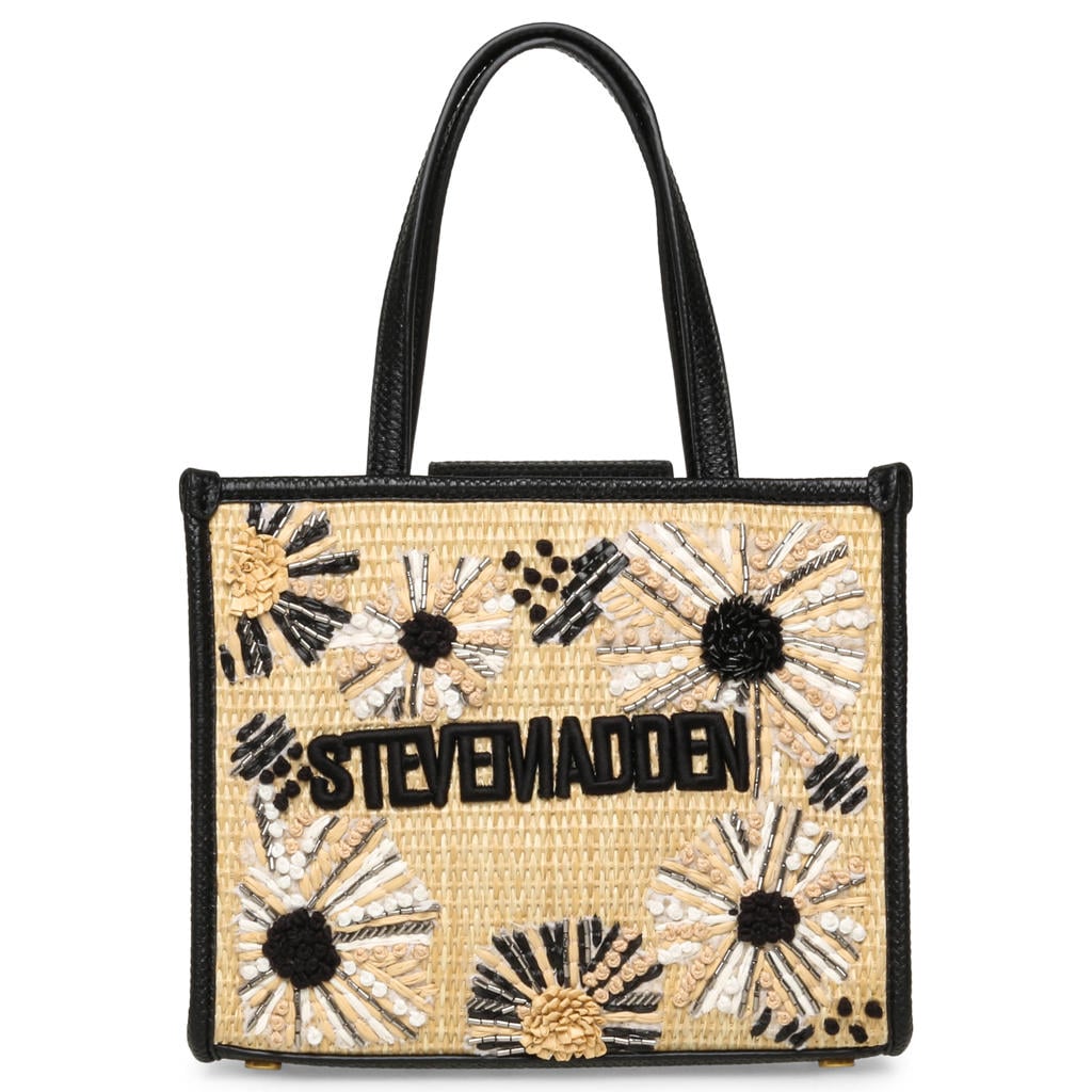 Steve Madden shopper Bdecor-B naturel/zwart