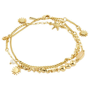 gold plated armband Prism (set van 2)