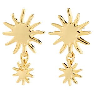 gold plated oorbellen Lyricus