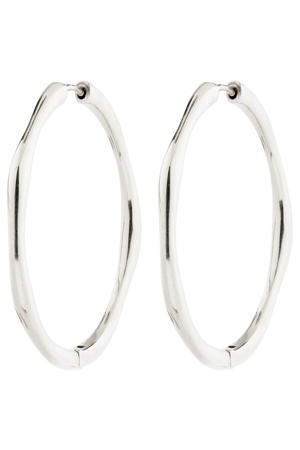 silver plated oorbellen Haze