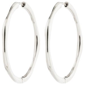 Hugging oorringetjes Disc - 925 zilver Hugging oorringetjes Disc - 925 zilver