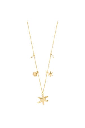 gold plated ketting Prism