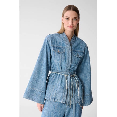 Shoeby denim spijkerjas medium blue afbeelding