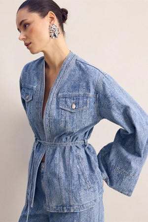 denim spijkerjas medium blue