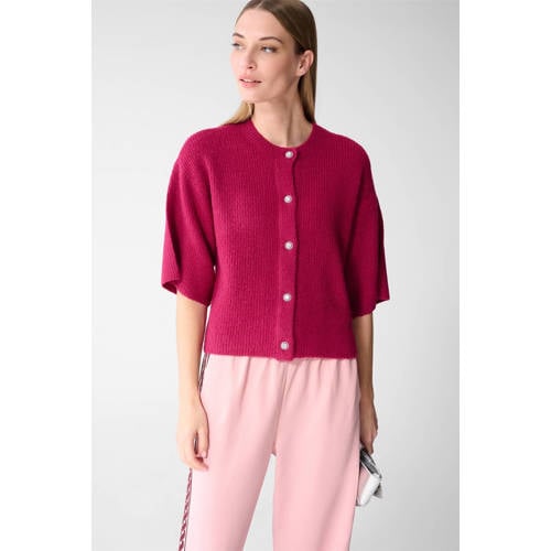 Shoeby vest roze gebreid afbeelding