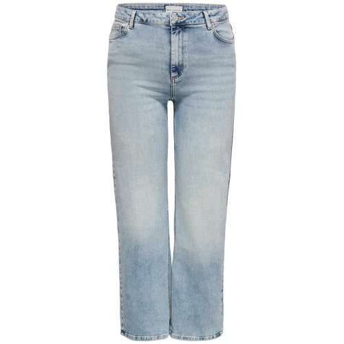 ONLY CARMAKOMA denim T-shirt roze afbeelding